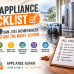 Fall appliance checklist for San Jose homeowners preparing appliances before the rainy season